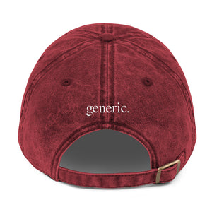 Generic. Hat.